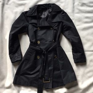 Rachel Zoe Black Trench Coat